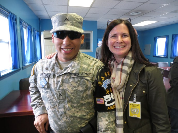 Amy & Private Martinez