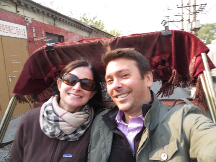 This is an actual photo of the rickshaw ride from hell