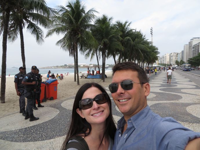 One of the last public appearances of blue shirt