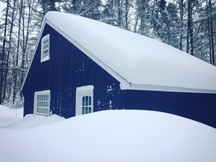 Massive Snow on deck